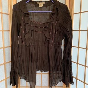 Notations Semi Sheer top